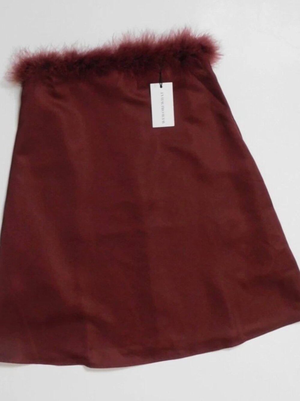 Weworewhat Dutchess Satin Mini Dress NWT - Picture 4 of 4